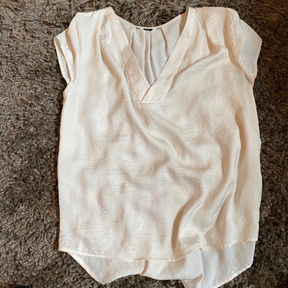 TWO H&M cap sleeve satin tops